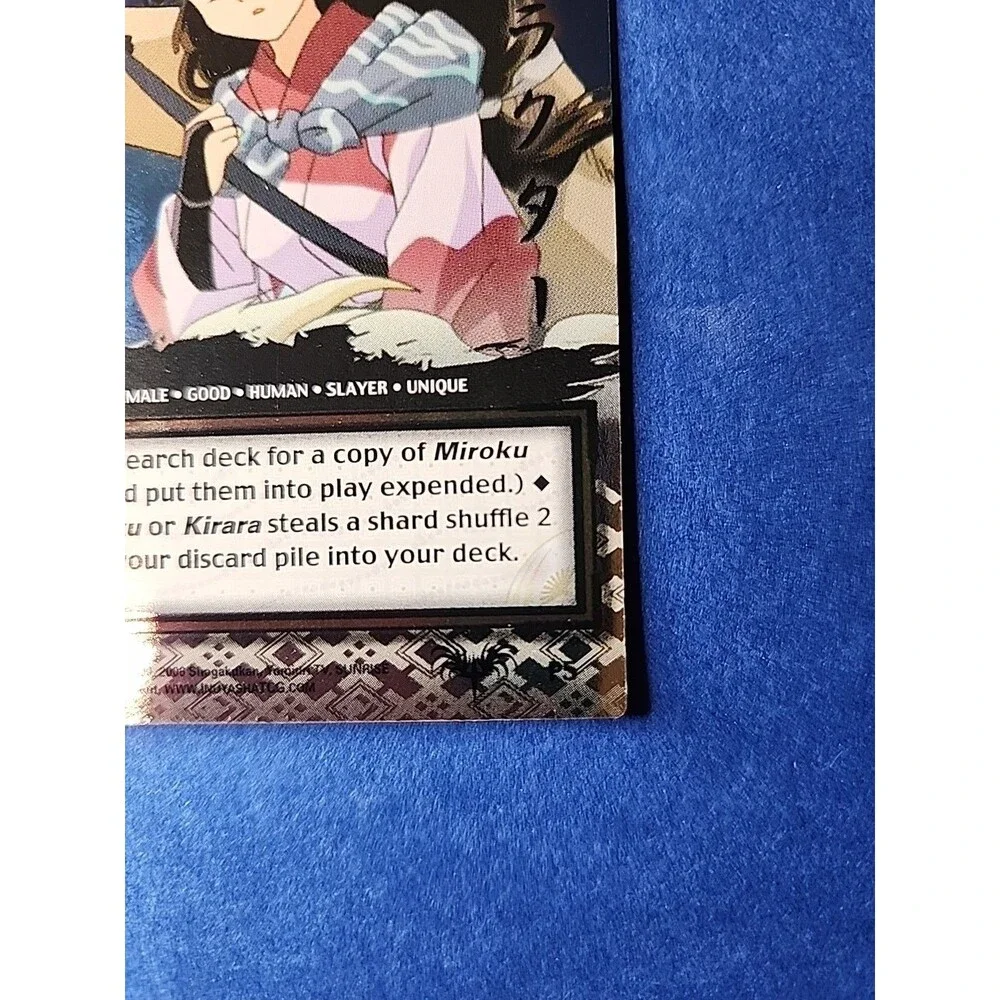 InuYasha TCG Goofing Around #93 & Folo Sango, Fearless Warrior #P5 RARE